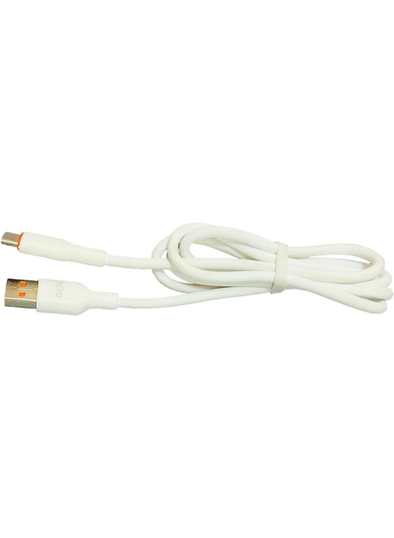 دادو كابل بيانات سريع DADU DC-129 Type-C – 3A شحن عالي السرعة ومزامنة USB-C مع كابل USB-A متعدد الألوان - Image 1
